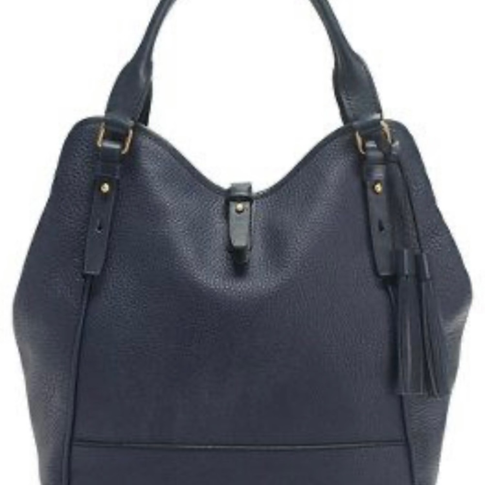 J. Crew Hayden Hobo in Blueberry